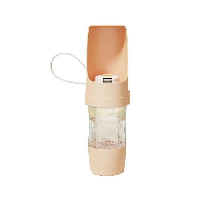 2 In 1 Travel Pet Feeder Water Bottle