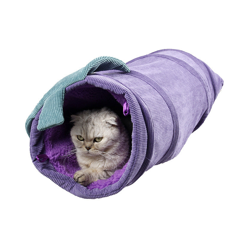 Creative Fruit Funny Pet Cat Tunnel Toy