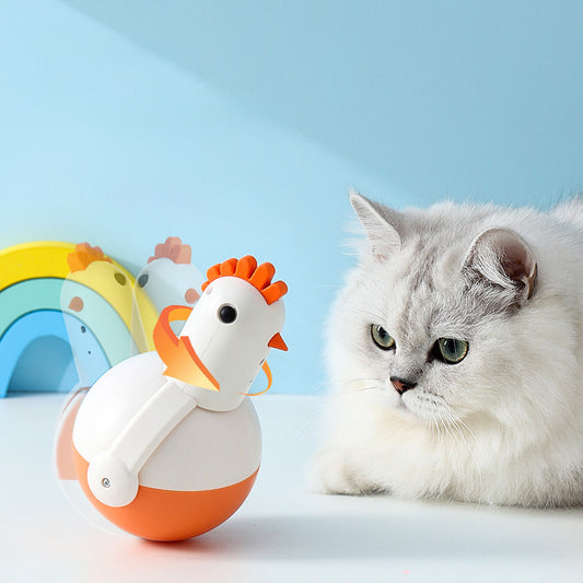 Electric Cat Chicken Laser Sound Toy