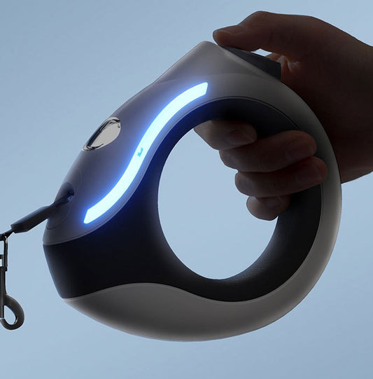 LED Automatic Retractable Leash Tow Rope